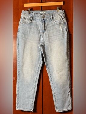 SONOMA Women’s Light Wash Cropped Boyfriend Jeans Size 10